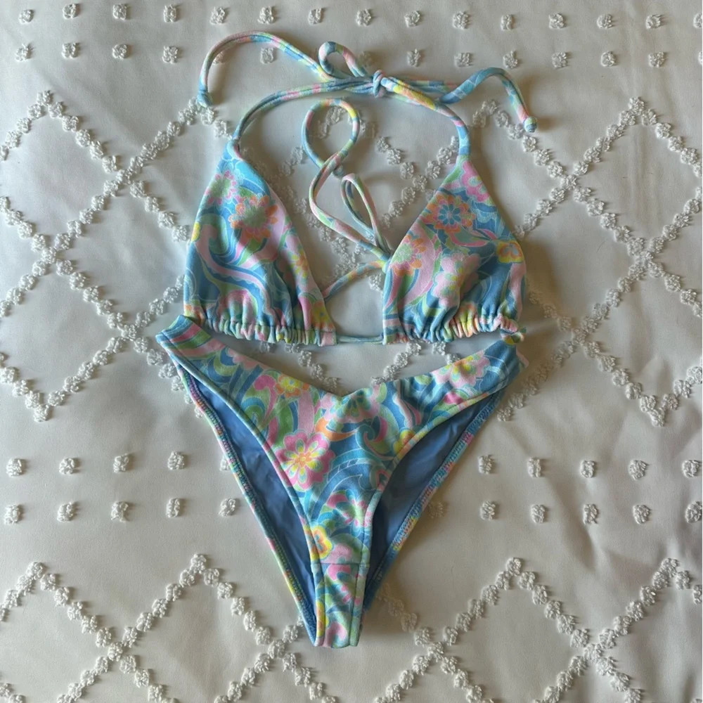 Frankie’s Bikinis Sunshower Terry Set